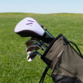 Couvre-club De Golf couleur lavande - ajouter monogramme (In Situ)