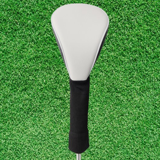 Couvre-club De Golf Couleur solide enneigée