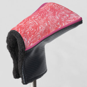 Couvre-club De Golf Couleur texture "crème fraise nacrée"