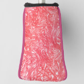 Couvre-club De Golf Couleur texture "crème fraise nacrée" (Tourné à 90°)