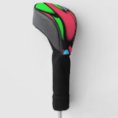 Couvre-club De Golf Couleurs de fusion (Incliné)