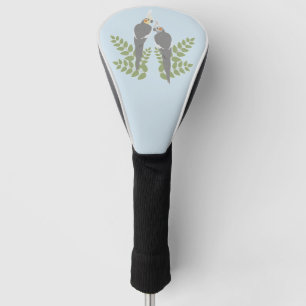 Couvre-club De Golf Couples de Cockatiel