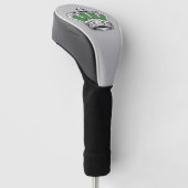 Couvre-club De Golf Couronne - Vert (Incliné)