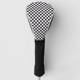 Couvre-club De Golf Course de voiture / Motif d'échecs + votre backgr.