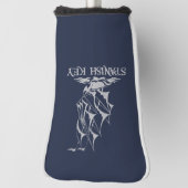 Couvre-club De Golf Couvercle à clé espagnole - Logo gris (Tourné à 90°)