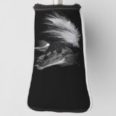 Couvre-club De Golf Couvercle à tête de cheval (Tourné à 90°)