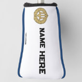 Couvre-club De Golf Couvercle à thème de la Marine (Tourné à 90°)