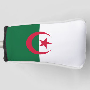 Couvre-club De Golf Couvercle de golf avec Drapeau d'Algérie