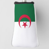 Couvre-club De Golf Couvercle de golf avec Drapeau d'Algérie (Tourné à 90°)