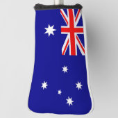 Couvre-club De Golf Couvercle de golf avec drapeau d'Australie (Tourné à 90°)