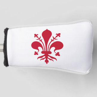 Couvre-club De Golf Couvercle de golf avec Drapeau de Florence, Italie
