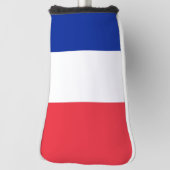Couvre-club De Golf Couvercle de golf avec Drapeau de France (Tourné à 90°)