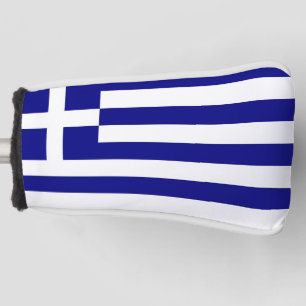 Couvre-club De Golf Couvercle de golf avec Drapeau de Grèce