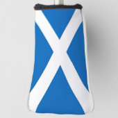 Couvre-club De Golf Couvercle de golf avec drapeau d'Ecosse, Royaume-U (Tourné à 90°)