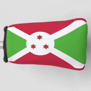 Couvre-club De Golf Couvercle de golf avec Drapeau du Burundi