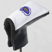 Couvre-club De Golf Couvercle de golf avec drapeau du Massachusetts, É (Devant 3/4)