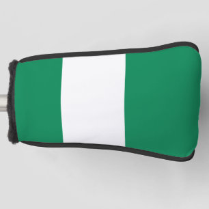 Couvre-club De Golf Couvercle de golf avec drapeau du Nigeria