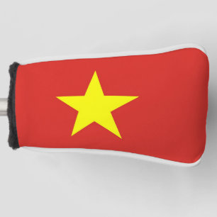 Couvre-club De Golf Couvercle de golf avec drapeau du Vietnam