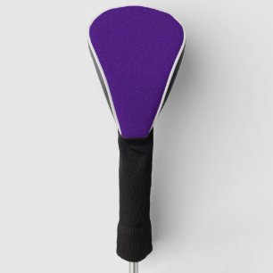 Couvre-club De Golf Couvercle de tête de golf à bruit violet personnal