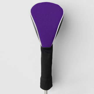 Couvre-club De Golf Couvercle de tête de golf à bruit violet personnal