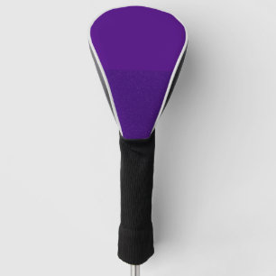 Couvre-club De Golf Couvercle de tête de golf à deux tons violets - Pe