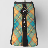 Couvre-club De Golf Couvercle de tête de golf Kingfisher Tartan (Tourné à 90°)