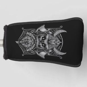 Couvre-club De Golf Couvercle de tête de golf Viking Skull