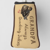 Couvre-club De Golf Couvercle de tête de navette de canard (Tourné à 90°)