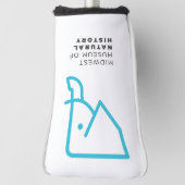 Couvre-club De Golf Couverture bleue de putter d'éléphant de MMNH (Tourné à 90°)