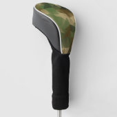 Couvre-club De Golf Couverture Camouflage Motif Camo Poly, Blanc (Incliné)
