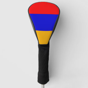 Couvre-club De Golf Couverture de conducteur de golf avec drapeau d'Ar