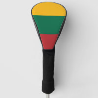 Couverture de conducteur de golf avec drapeau de L