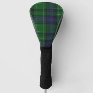 Couvre-club De Golf Couverture de conducteur de plaid de tartan
