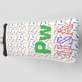 Couvre-club De Golf Couverture de la tête de golf (Devant)