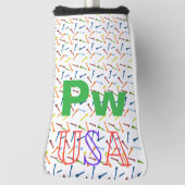 Couvre-club De Golf Couverture de la tête de golf (Tourné à 90°)