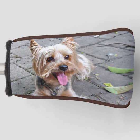 Couvre-club De Golf Couverture de la tête de golf de Cute Terrier (Devant)