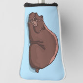 COUVRE-CLUB DE GOLF COUVERTURE DE LA TÊTE DE GOLF DE PUTTER BEAR GRIZL (Tourné à 90°)