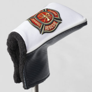 Couvre-club De Golf Couverture de putter de club de golf de croix