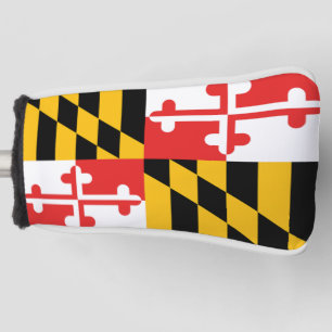 Couvre-club De Golf Couverture de putter de drapeau du Maryland