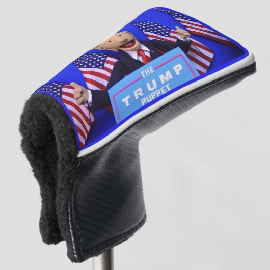 Couvre-club De Golf Couverture de putter de TheTrumpPuppet (Devant 3/4)