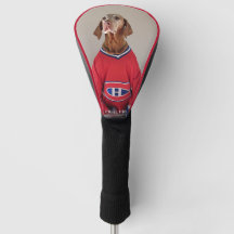Couverture de tête de golf de Canadiens de Vizsla