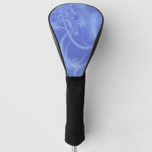 Couvre-club De Golf Couverture de tête de golf de fractale de glace
