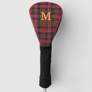 Couvre-club De Golf Couverture décorée d'un monogramme de conducteur