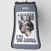 Couvre-club De Golf Couverture faite sur commande de putter de (Tourné à 90°)