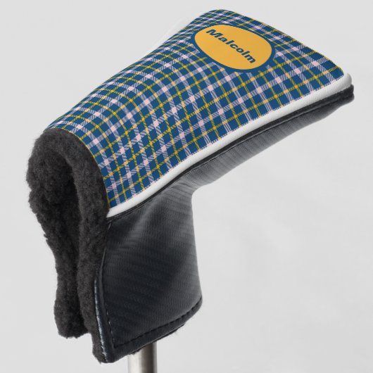 Couvre-club De Golf Couverture personnalisée Tartan Golf Putter (Devant 3/4)