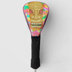Couvre-club De Golf Couvre-casquette Tiki Aloha d'été