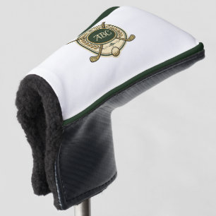 Couvre-club De Golf Couvre-putter personnalisé avec armoiries de golf