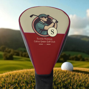 Couvre-club De Golf Couvre-tête cool de golf _ golfeur