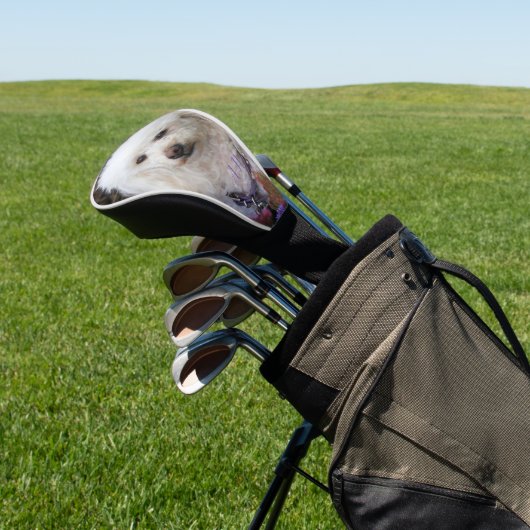 Couvre-club De Golf Couvre-tête monogrammée de caniche (In Situ)