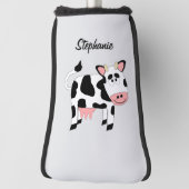 Couvre-club De Golf Cow Design (Tourné à 90°)